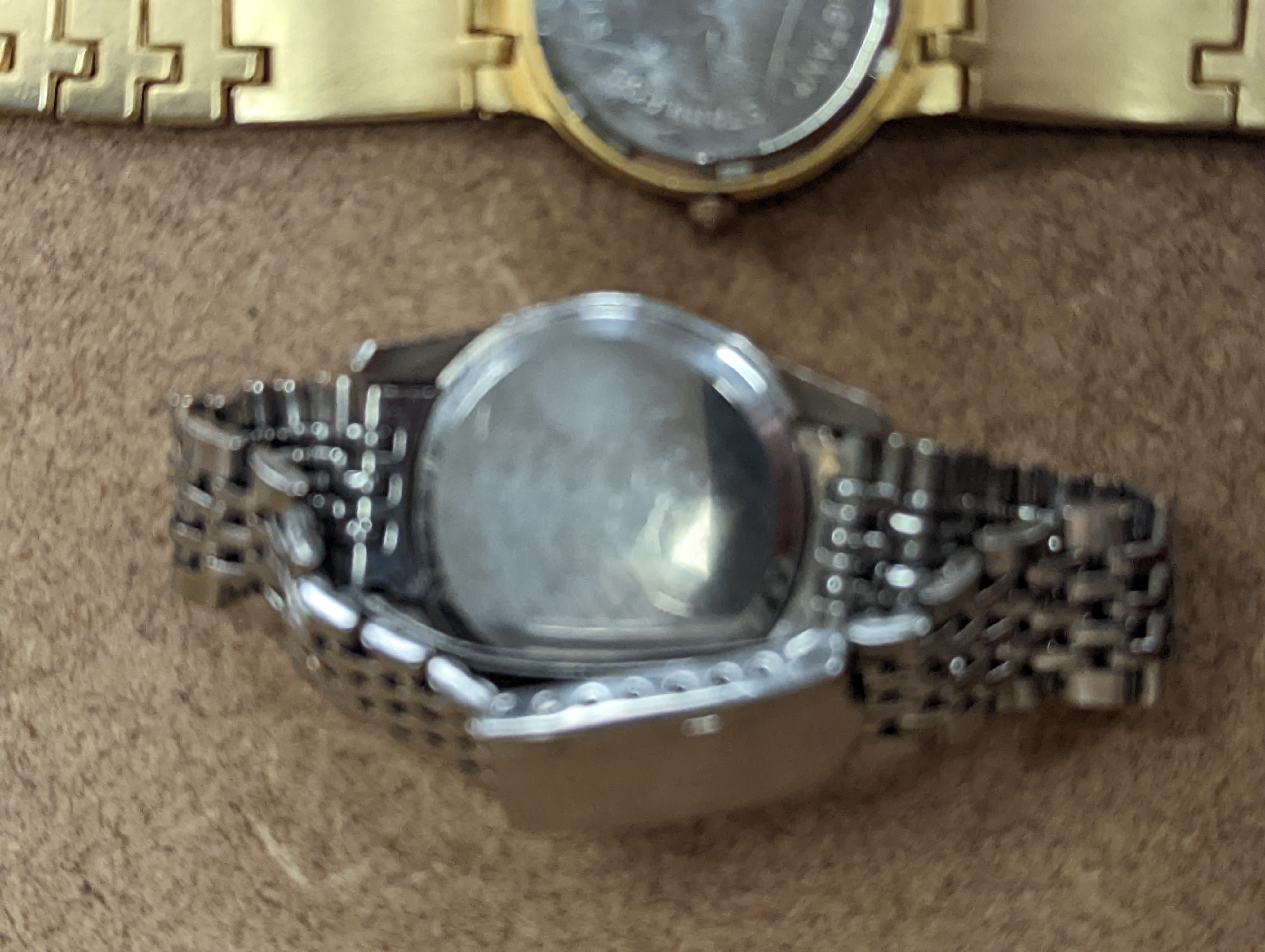 A gentleman's mid 20th century stainless steel Omega manual wrist watch, case diameter 35mm, on associated bracelet, together with eight other assorted wrist watches including Seiko and Silvan, an Oris pocket watch and t
